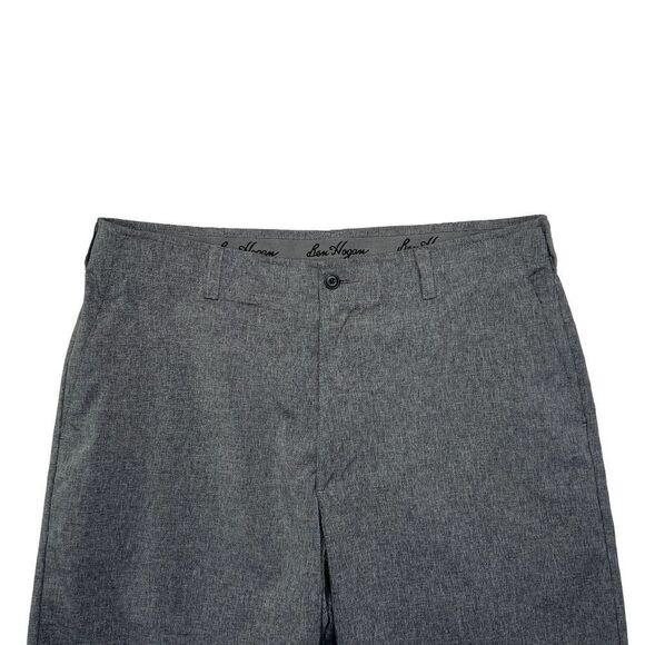 Ben Hogan Men's Gray Performance Golf Shorts - Picture 3 of 8